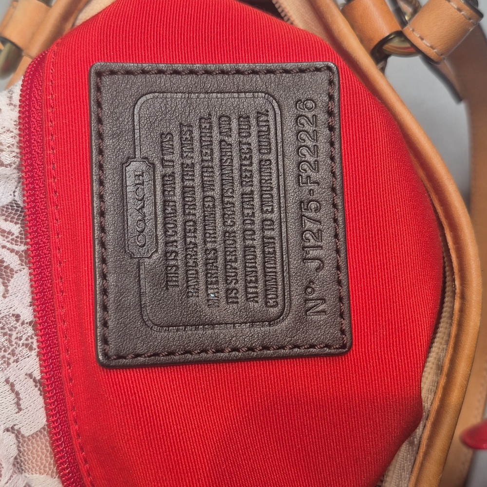 Coach Classic Peyton Cover Small Tote Bag F22226 Y2K - Picture 13 of 15